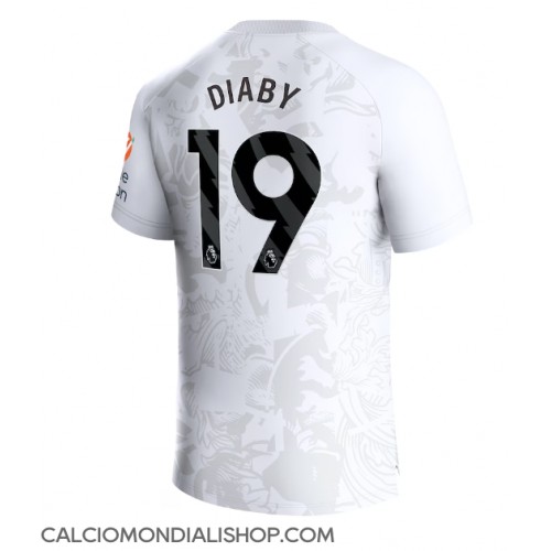 Maglie da calcio Aston Villa Moussa Diaby #19 Seconda Maglia 2023-24 Manica Corta